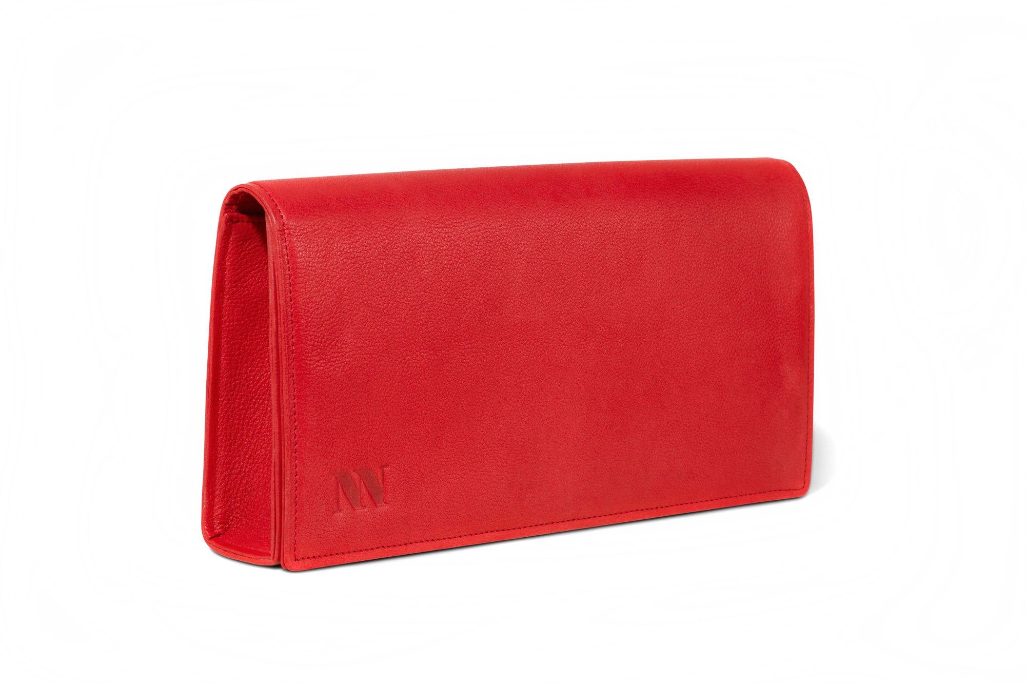 Infinite Large Clutch Scarlett Red – Natural Nuance