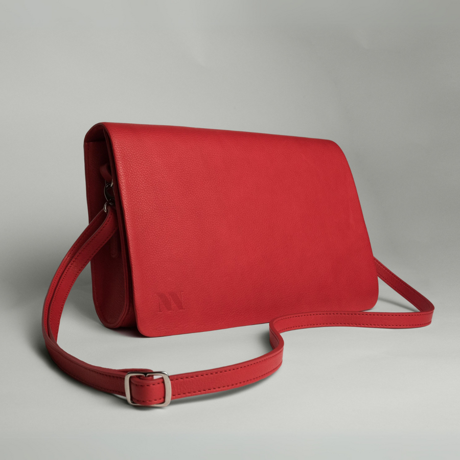 Infinite Handbag / Large Clutch Scarlett Red