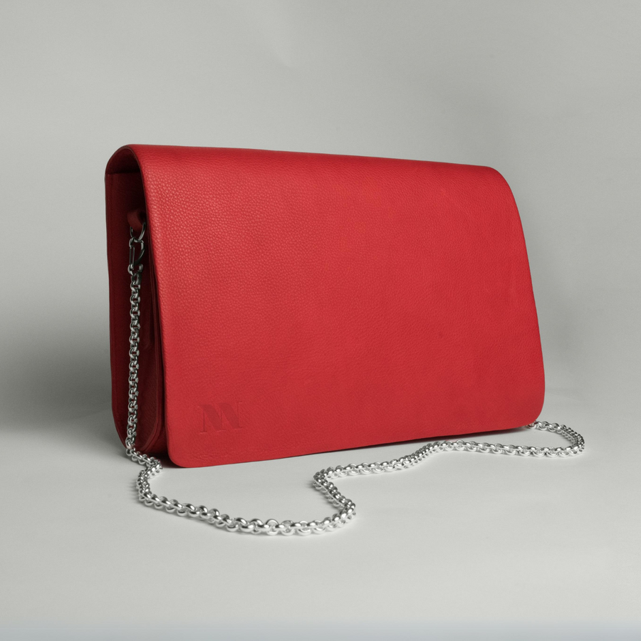 Infinite Handbag / Large Clutch Scarlett Red