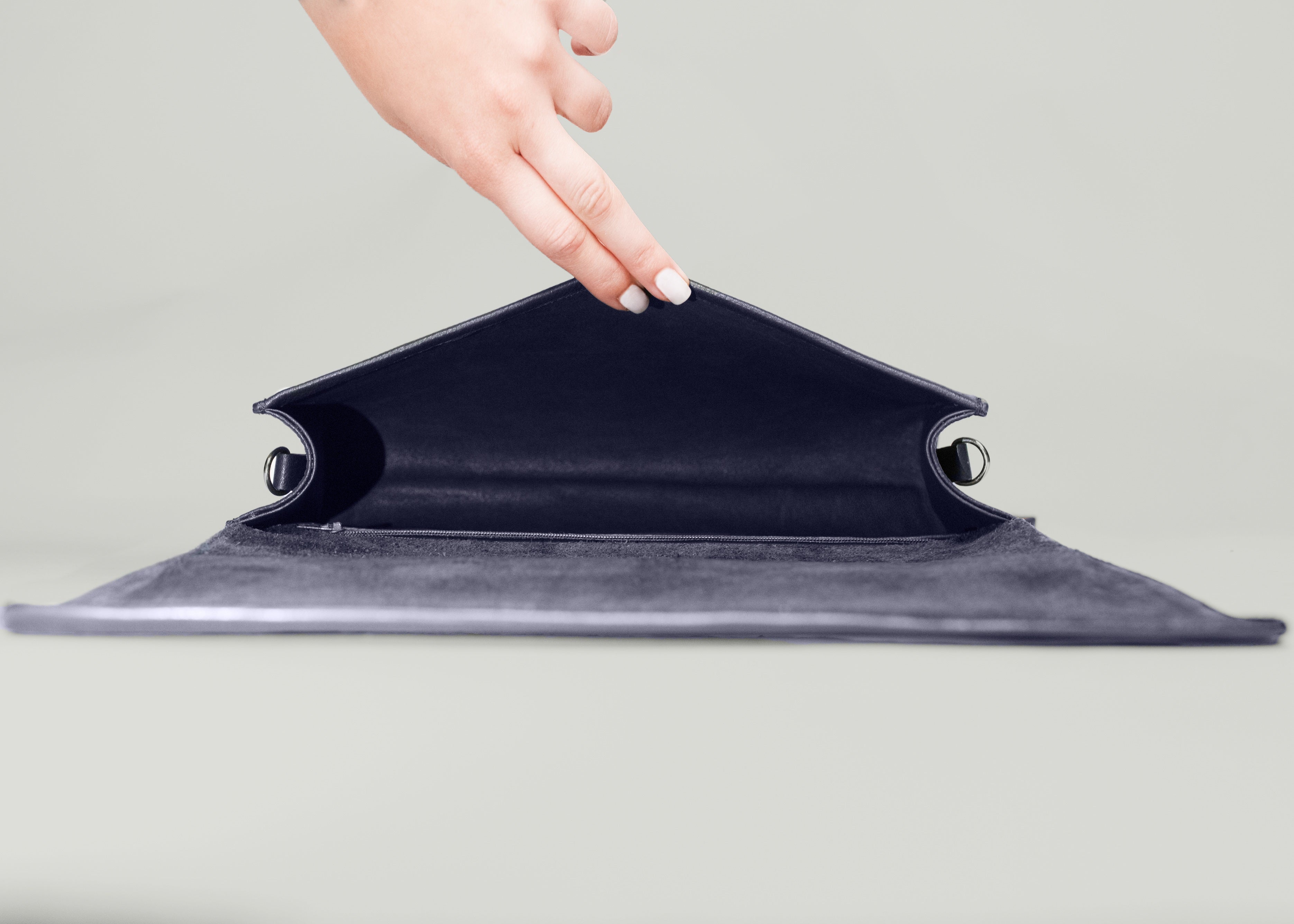 Infinite Handbag / Large Clutch Night Blue